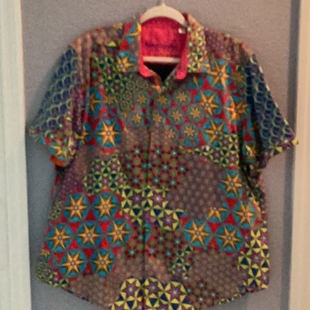 Robert Graham Limited Edition Vibrant Geometric Shirt